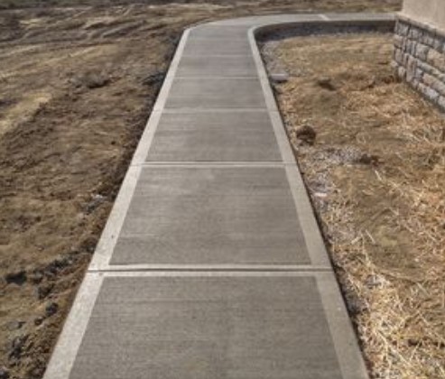 sidewalk installations CONCRETE SIDEWALKS DESIGN